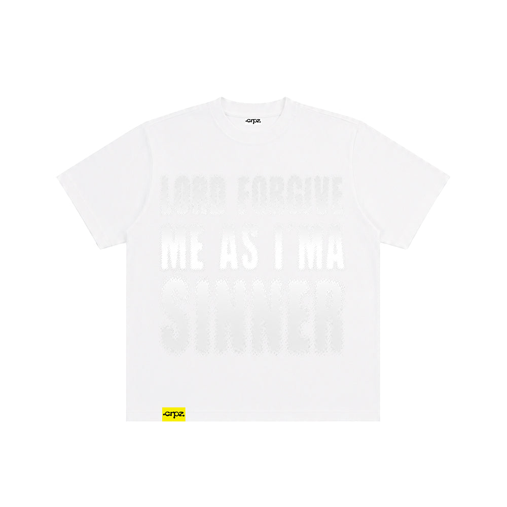 SINNER SILVER T-SHIRT
