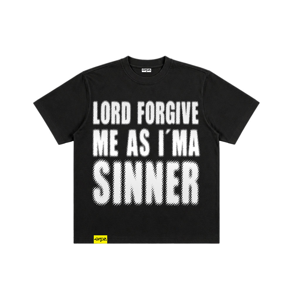 SINNER SILVER T-SHIRT