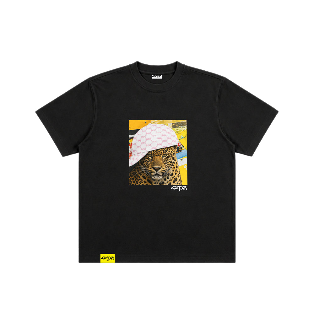 Top Cat Tee Black
