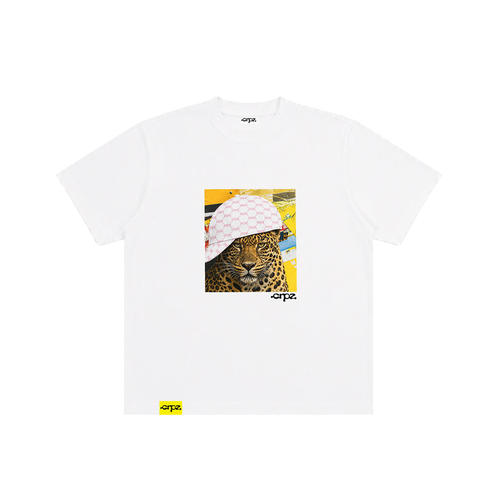 Top Cat Tee White